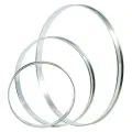 Matfer Plain Flan Rings S/S - 180mm - 371612 - 0