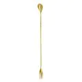 Triple Spear Mixing Spoon - Gold 40cm - 0