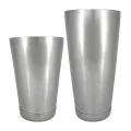 Bonzer Boston Shaker Distressed Steel - 18/28oz Set Boxed - 0