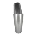Bonzer Boston Shaker Distressed Steel - 18/28oz Set Boxed - 1