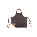 Bonzer Apron - Leather: Rockingham - Dark Brown - 0