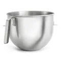 KitchenAid Stand Mixer Bowl Accessories - 6.6Ltr S/S Bowl J handle 5KSMB70J - 0