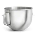 KitchenAid Stand Mixer Bowl Accessories - 6.6Ltr S/S Bowl Erg Handle 5KSMB70 - 0