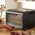 Excalibur Performance Digital 6 Tray Dehydrator - Glass top - 230V UK Plug - 3