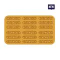 Silikomart Naturae Mould - Lampo x18 - 131x26 xH2mm - 1
