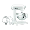 KitchenAid Heavy Duty Stand Mixer 5.2 L Bowl-Lift - White - 5KSM55SXXBWH - 2
