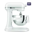 KitchenAid Heavy Duty Stand Mixer 5.2 L Bowl-Lift - White - 5KSM55SXXBWH - 0