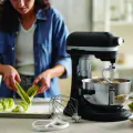 KitchenAid Heavy Duty Stand Mixer 5.2 L Bowl-Lift - Matte Black - 5KSM55SXXBBM - 3