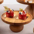 Bonzer Cake Stand - Medium - Walnut Ø27 x H 13 cm - 2