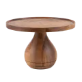 Bonzer Cake Stand - Large - Walnut Ø32.5 x H 21 cm - 1