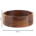 Bonzer Buffet Straight Bowl - Large -  Ø30 x H 10 cm - 1