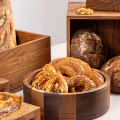 Bonzer Buffet Straight Bowl - Small - Walnut Ø18 x H 6 cm - 2