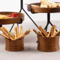 Bonzer Buffet Concave Bowl - Medium - Walnut Ø14 x H 9 cm - 3