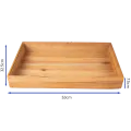 Bonzer Stand Tray High GN 1/1 - Oak 53 x 32.5 x H 7.5 cm - 1