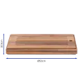 Bonzer Bread Cutting Board GN 1/1 - Oak 53 x 32.5 x H 8 cm - 2