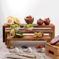Bonzer Three Step Riser - Walnut 56 x 18 x H 18 cm - 4