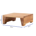 Bonzer Block Riser - Medium - Oak 29 x 29 x H 11 cm - 1