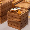 Bonzer Box Riser - Small - Walnut 15 x 15 x H 15 cm - 2