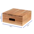 Bonzer Crate Riser - Extra Large - Oak 29 x 29 x H 12.5 cm - 1