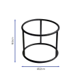 Bonzer Buffet Stand - Medium - Black S/S Ø22 x H 18.5 cm - 3