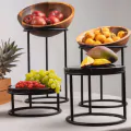 Bonzer Buffet Stand - Large - Black S/S Ø22 x H 26.5 cm - 3