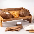 Bonzer 1-Tier Stand GN 1/1 - Oak 53 x 32.5 x H 22 cm - 2