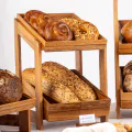 Bonzer Stand Tray High GN 1/2 - Oak 26.5 x 32.5 x H 7.5 cm - 2
