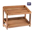 Bonzer 2-Tier Stand GN 1/1 - Oak 53 x 32.5 x H 44 cm - 0