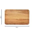Bonzer Rectangular Board - Medium - Oak 39 x 28 x H2cm - 1