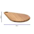 Bonzer Waterdrop Cicchetti Board - Small - Oak 28 x 20 x H1.6cm - 1