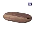 Bonzer Oval Cicchetti Board - Walnut 29 x 19 x H2cm - 0