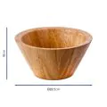 Bonzer Acacia Wood Bowl - Ø28.5 x H10cm - 1