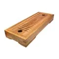 Bonzer Rectangular Tea Tray - Walnut 38 x 15 x H3cm - 4