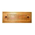Bonzer Rectangular Tea Tray - Walnut 38 x 15 x H3cm - 2