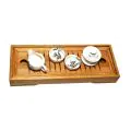 Bonzer Rectangular Tea Tray - Walnut 38 x 15 x H3cm - 3