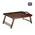 Bonzer Classic Folding Room Tray - Walnut 35 x 54.5 x H29cm - 0