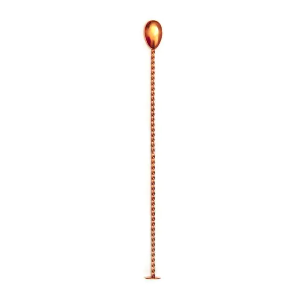 Bonzer Mixing Spoon - Copper Muddler End 40cm