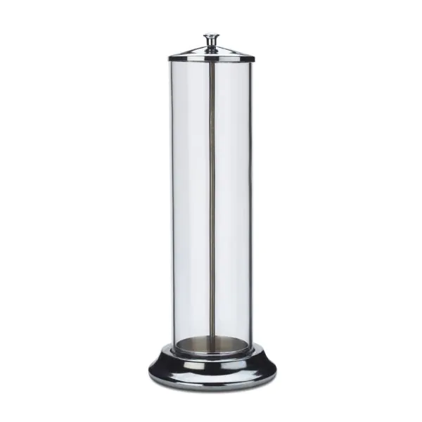 Chrome Straw Dispenser