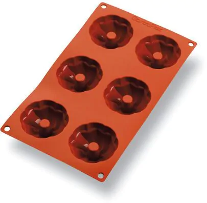 Matfer Gastroflex 6 Mini Kouglof Mould 72mm - 72mm - 257931
