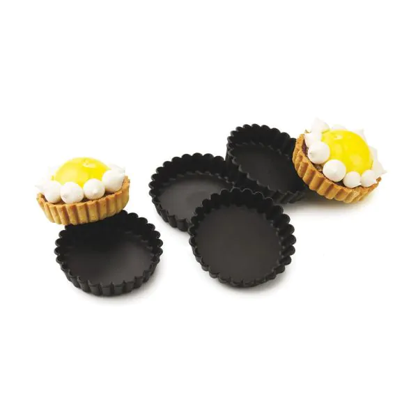 Matfer Exoglass Fluted Tart Mould 12 - D90mm - 345657