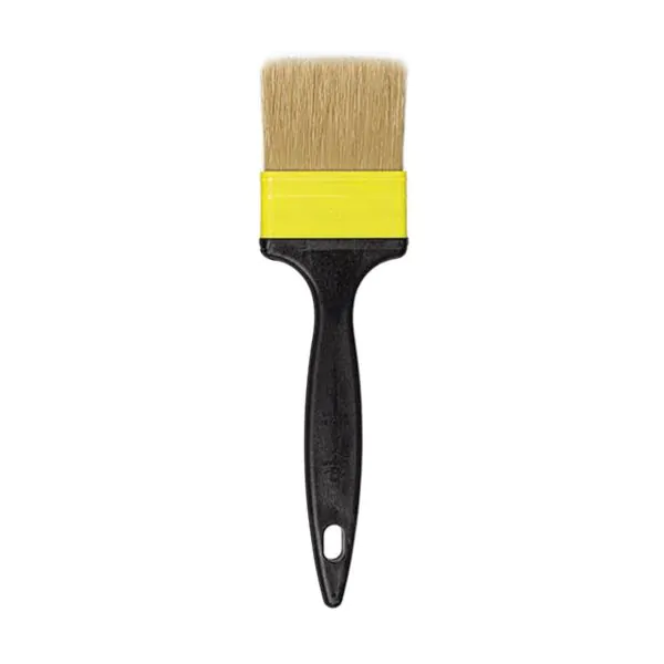 Matfer Natural Flat Pastry Brush Plastic Hnd - 70 - 116018