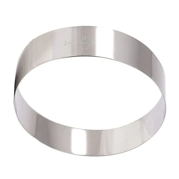 Matfer S/S Ice Cake Ring - 160mm - 371803