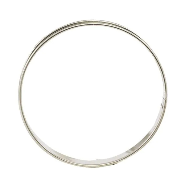 Matfer Plain Flan Rings S/S - 220mm - 371614