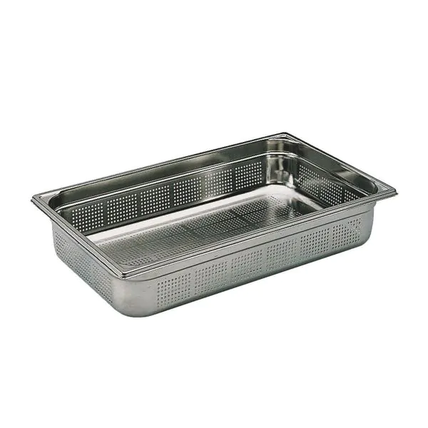 Bourgeat S/S GN1/1 Perforated Pan - 100mm - 741410