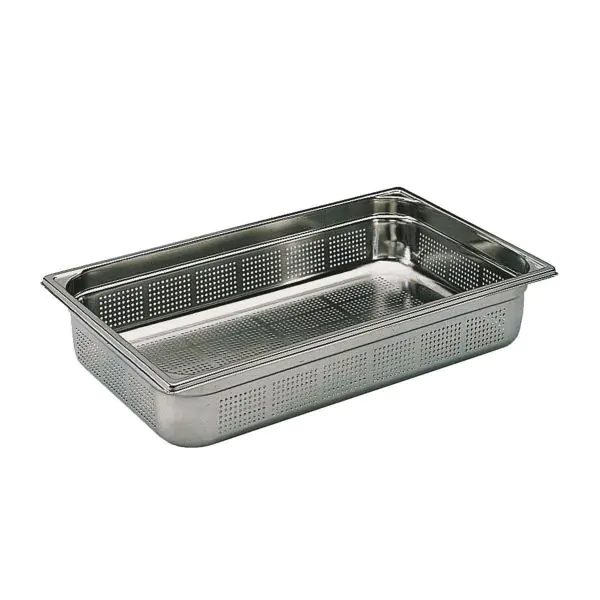 Bourgeat S/S GN1/2 Perforated Pan - 100mm - 743410