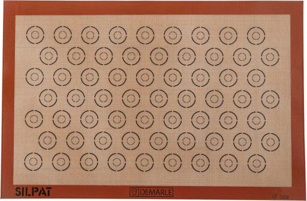 Matfer Silpain Mats / Sheets - Silpat Macaroon Sheet 585x385 - 63x35mm - 321008