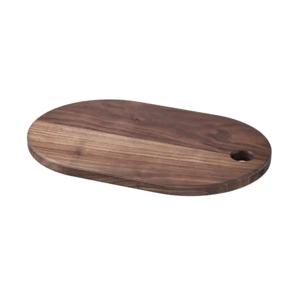 Bonzer Oval Cicchetti Board - Walnut 29 x 19 x H2cm