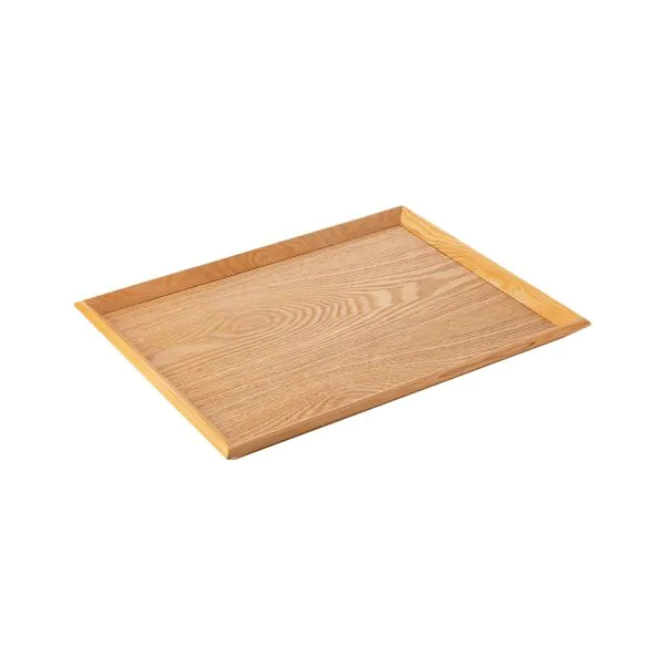 Bonzer Rectangular Service Tray - Small - Oak 29 x 17 x H2cm